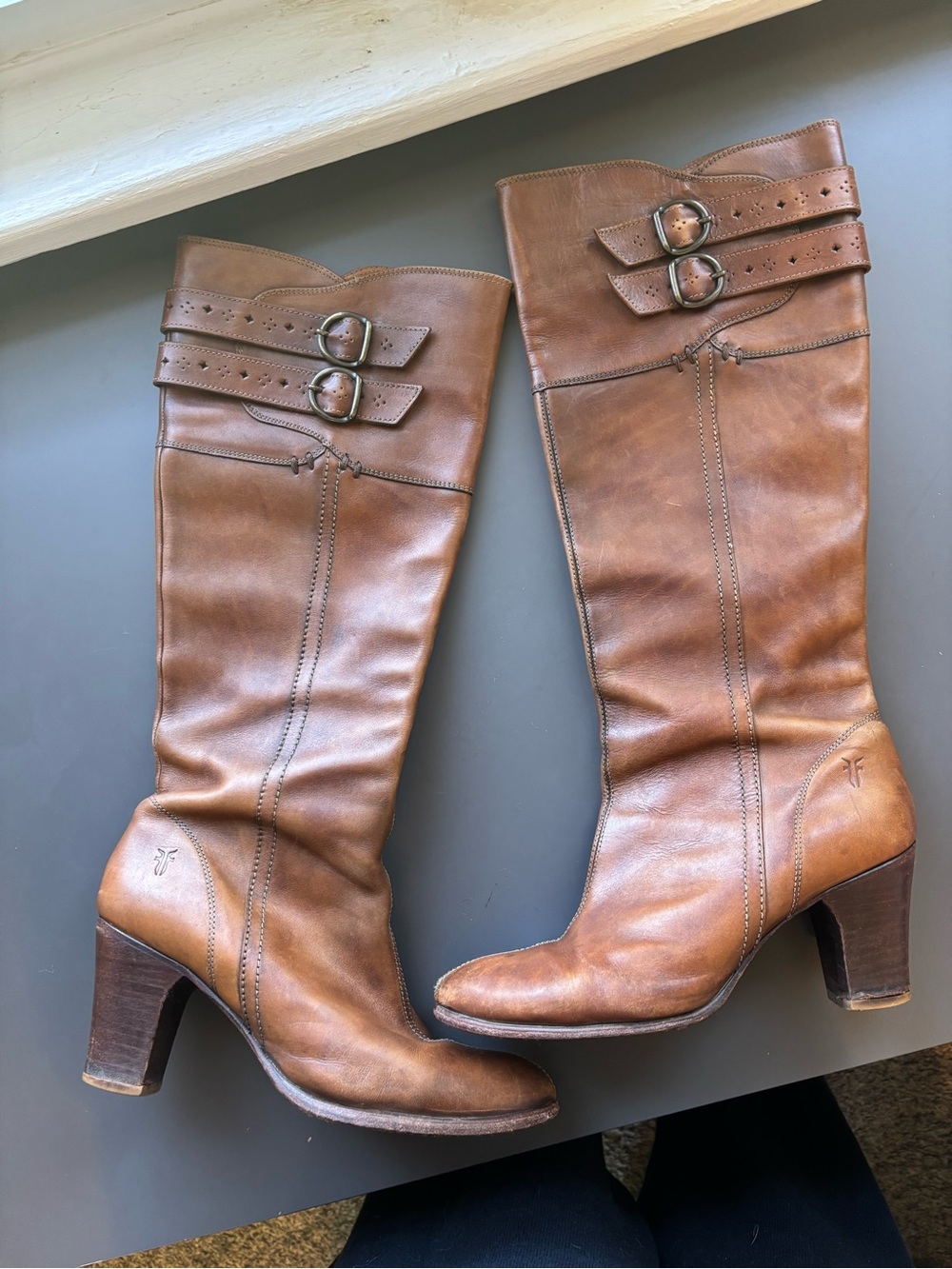 Frye Fiona Tall Heeled Boot- 10